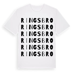 Ringsbro ordlek t-shirt – ekologisk bomull t-shirt från Pinshirt