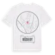White t-shirt med Rödeby t-shirt