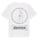 White t-shirt med Rödebyholm t-shirt