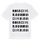 Ronneby brunn ordlek t-shirt