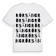 Rörsäng ordlek t-shirt