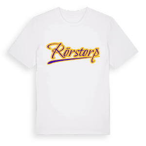 Rörstorp baseball t-shirt – ekologisk bomull t-shirt från Pinshirt