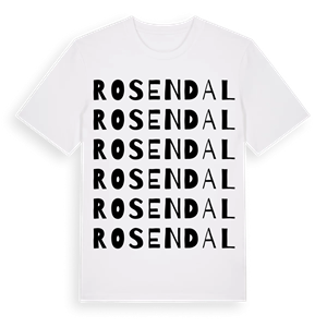 Rosendal ordlek t-shirt – ekologisk bomull t-shirt från Pinshirt