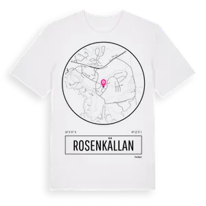 Rosenkällan t-shirt – ekologisk bomull t-shirt från Pinshirt