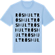 Blue Soul t-shirt med Röshult ordlek t-shirt