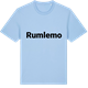 Blue Soul t-shirt med Rumlemo fetstil t-shirt