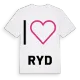 Jag älskar Ryd t-shirt stort tryck