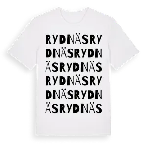Rydnäs ordlek t-shirt – ekologisk bomull t-shirt från Pinshirt