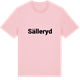Pink Cotton t-shirt med Sälleryd fetstil t-shirt