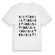 Saltärna ordlek t-shirt