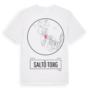 Saltö Torg t-shirt – ekologisk bomull t-shirt från Pinshirt