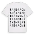 Sandbäcksmåla ordlek t-shirt