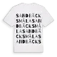 Sandbäcksmåla ordlek t-shirt