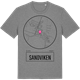 Mid Heather Gray t-shirt med Sandviken t-shirt