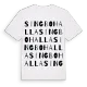 Singbohalla ordlek t-shirt