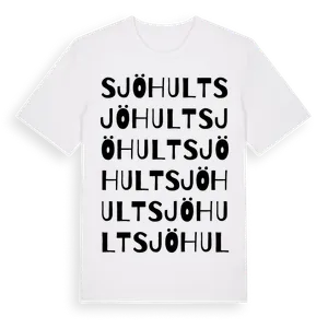 Sjöhult ordlek t-shirt – ekologisk bomull t-shirt från Pinshirt