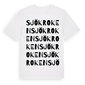 Sjökroken ordlek t-shirt – ekologisk bomull t-shirt från Pinshirt