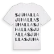 Sjuhalla ordlek t-shirt