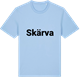 Blue Soul t-shirt med Skärva fetstil t-shirt