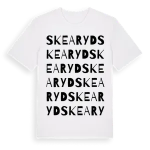 Skearyd ordlek t-shirt – ekologisk bomull t-shirt från Pinshirt