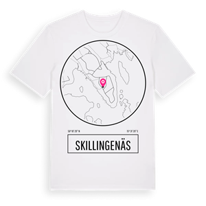 Skillingenäs t-shirt – ekologisk bomull t-shirt från Pinshirt