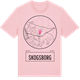 Pink Cotton t-shirt med Skogsborg t-shirt
