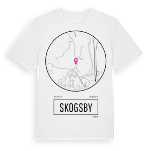 Skogsby t-shirt – ekologisk bomull t-shirt från Pinshirt