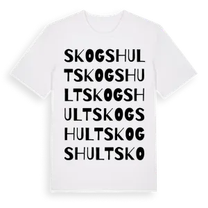 Skogshult ordlek t-shirt – ekologisk bomull t-shirt från Pinshirt