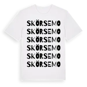 Skörsemo ordlek t-shirt – ekologisk bomull t-shirt från Pinshirt