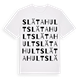 Slätahult ordlek t-shirt