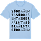 Blue Soul t-shirt med Södra Älmta ordlek t-shirt