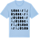 Blue Soul t-shirt med Södra Fäjö ordlek t-shirt