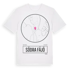 Södra Fäjö t-shirt – ekologisk bomull t-shirt från Pinshirt