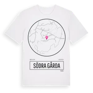 Södra Gårda t-shirt – ekologisk bomull t-shirt från Pinshirt