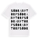 Södra Nytorp ordlek t-shirt