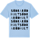 Blue Soul t-shirt med Södra Rödhult ordlek t-shirt