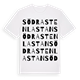 Södra stenlastan ordlek t-shirt