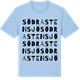 Blue Soul t-shirt med Södra Stensjö ordlek t-shirt