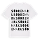 Södre mark ordlek t-shirt