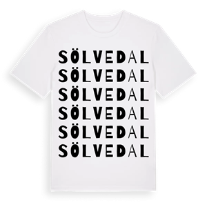 Sölvedal ordlek t-shirt – ekologisk bomull t-shirt från Pinshirt