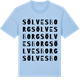 Blue Soul t-shirt med Sölvesborg ordlek t-shirt