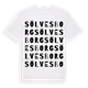 Sölvesborg ordlek t-shirt