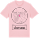 Pink Cotton t-shirt med Sölvesborg t-shirt