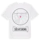 White t-shirt med Sölvesborg t-shirt