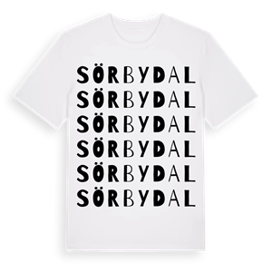 Sörbydal ordlek t-shirt – ekologisk bomull t-shirt från Pinshirt