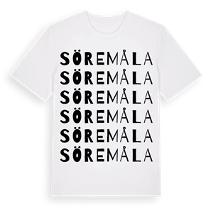 Söremåla ordlek t-shirt – ekologisk bomull t-shirt från Pinshirt