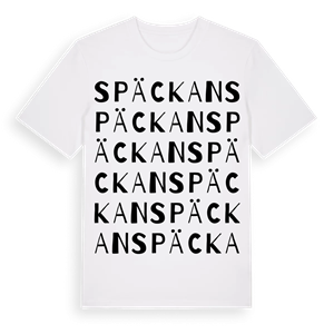 Späckan ordlek t-shirt – ekologisk bomull t-shirt från Pinshirt