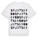 Spjutsbygd ordlek t-shirt