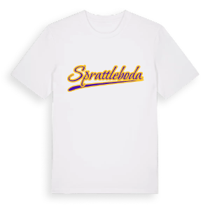 Sprattleboda baseball t-shirt – ekologisk bomull t-shirt från Pinshirt