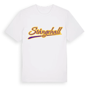 Stångehall baseball t-shirt – ekologisk bomull t-shirt från Pinshirt